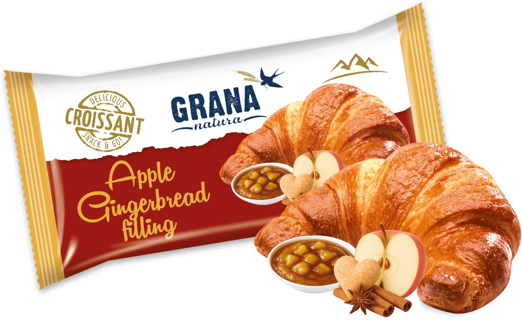 Kakaový croissant Grana Natura